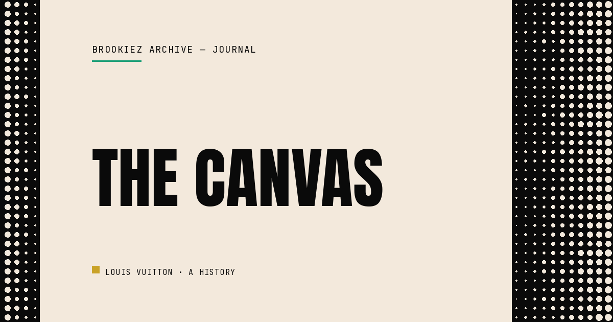 From Monogram to Icon: The History of Louis Vuitton's Canvas