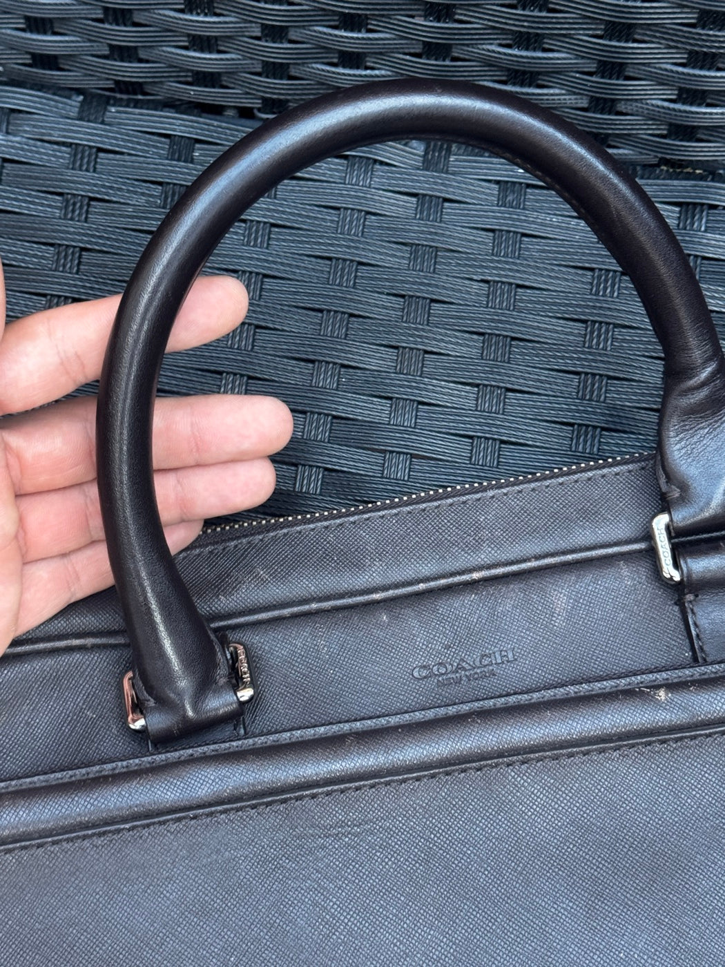 Coach Lexington Leather Business Brief