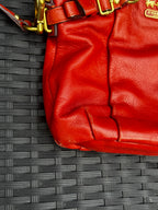 Coach Madison Leather Lindsey Satchel