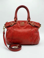 Coach Madison Leather Lindsey Satchel