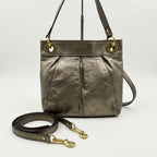 Coach Ashley Leather Hippie Bag