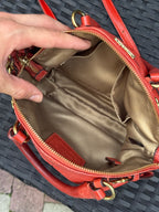 Coach Madison Leather Lindsey Satchel