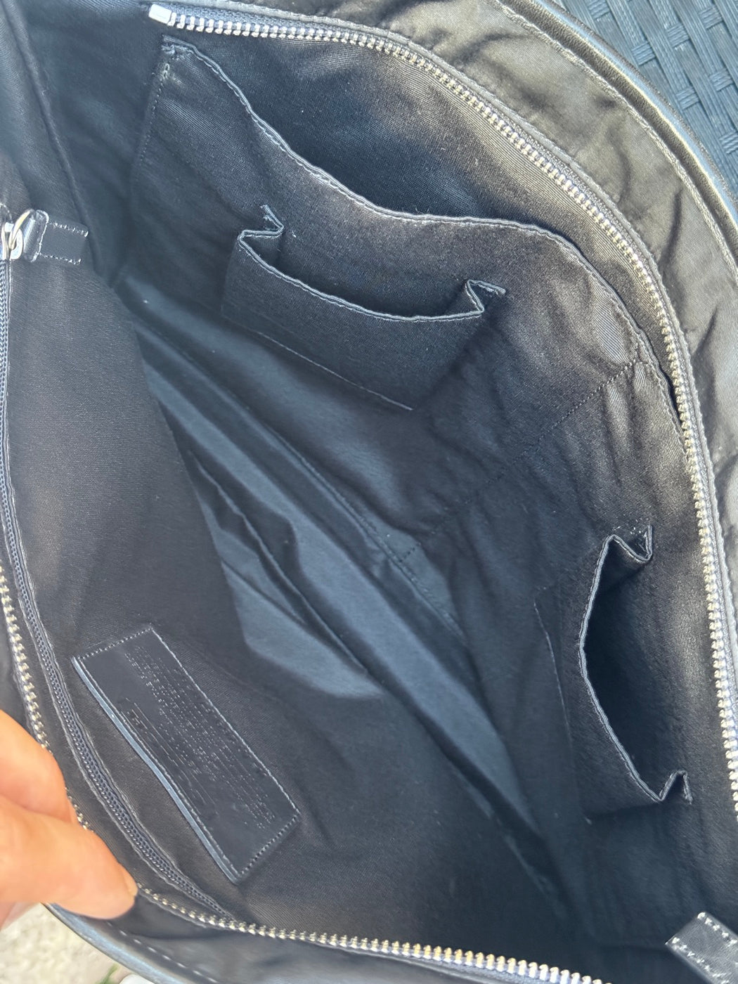 Coach Heritage Nylon Business Tote