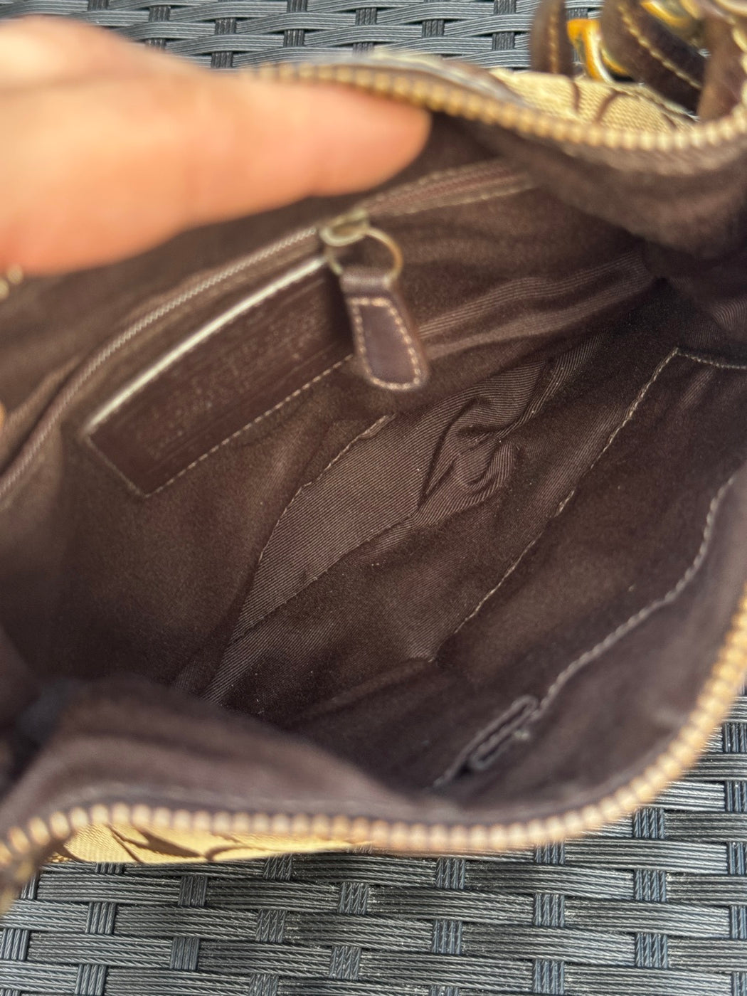 Coach Signature Carly Medium Hobo Bag