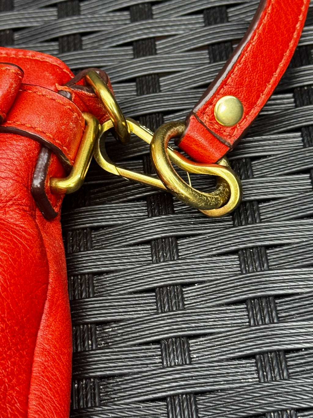 Coach Madison Leather Lindsey Satchel
