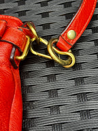 Coach Madison Leather Lindsey Satchel