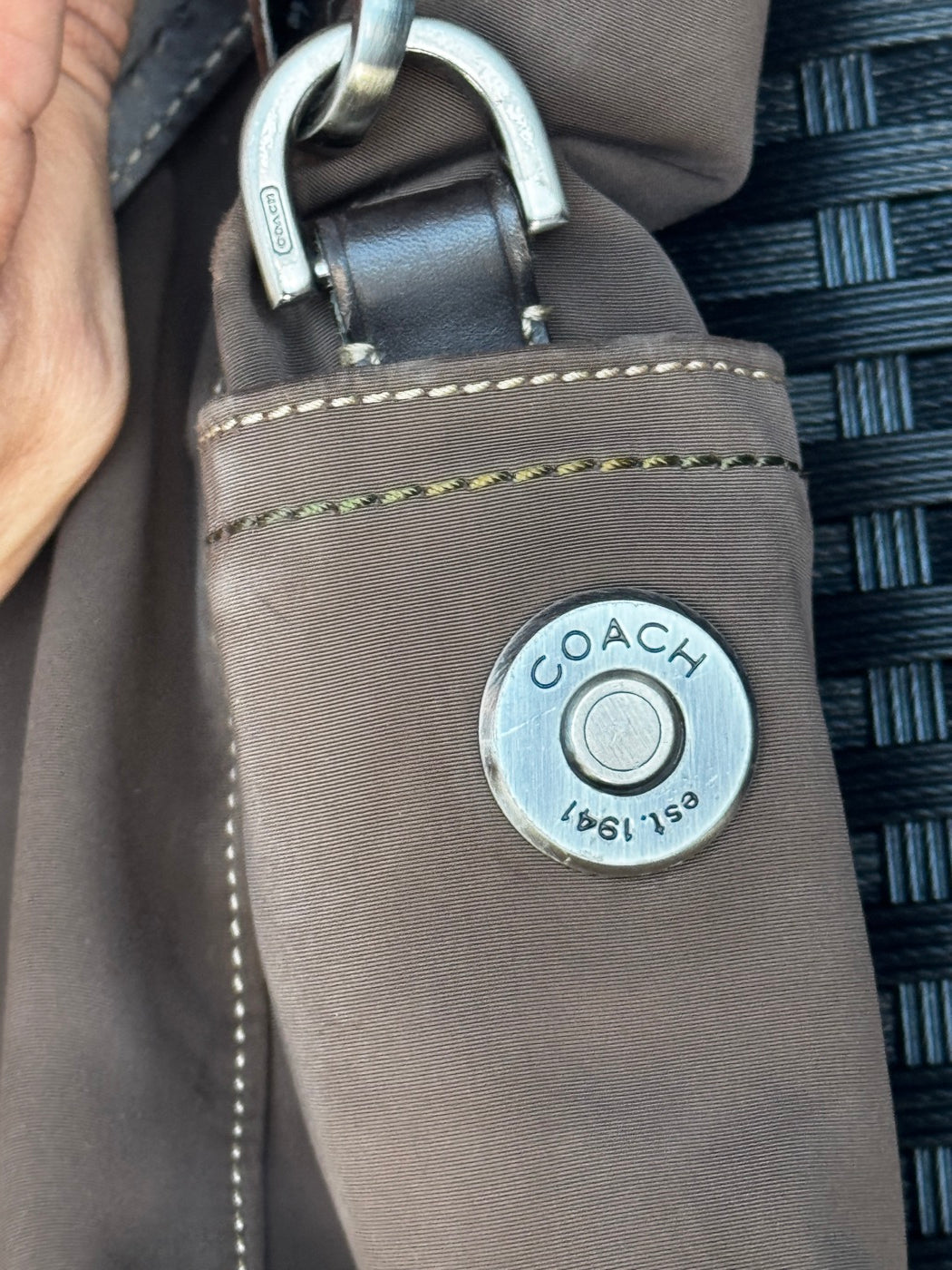 Coach Safari Utility Tote