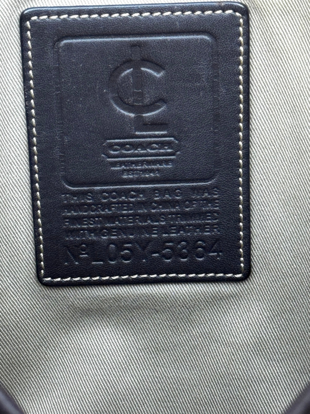 Coach Safari Utility Tote