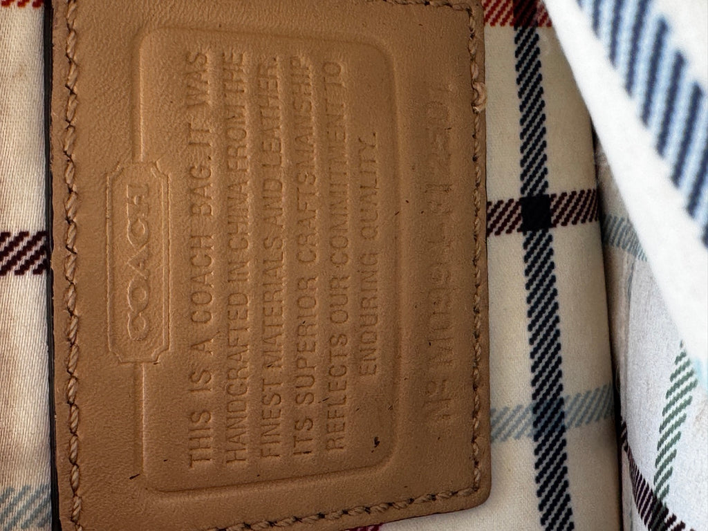 Coach Signature Flap Crossbody Bag