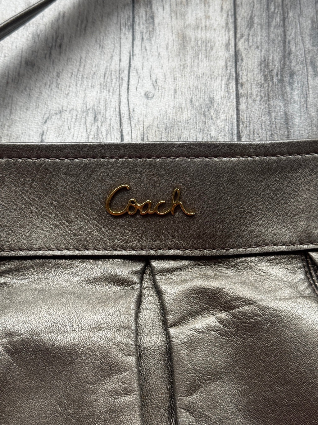 Coach Ashley Leather Hippie Bag