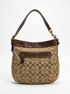 Coach Signature Carly Medium Hobo Bag