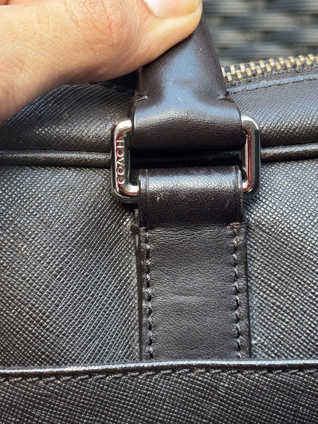 Coach Lexington Leather Business Brief