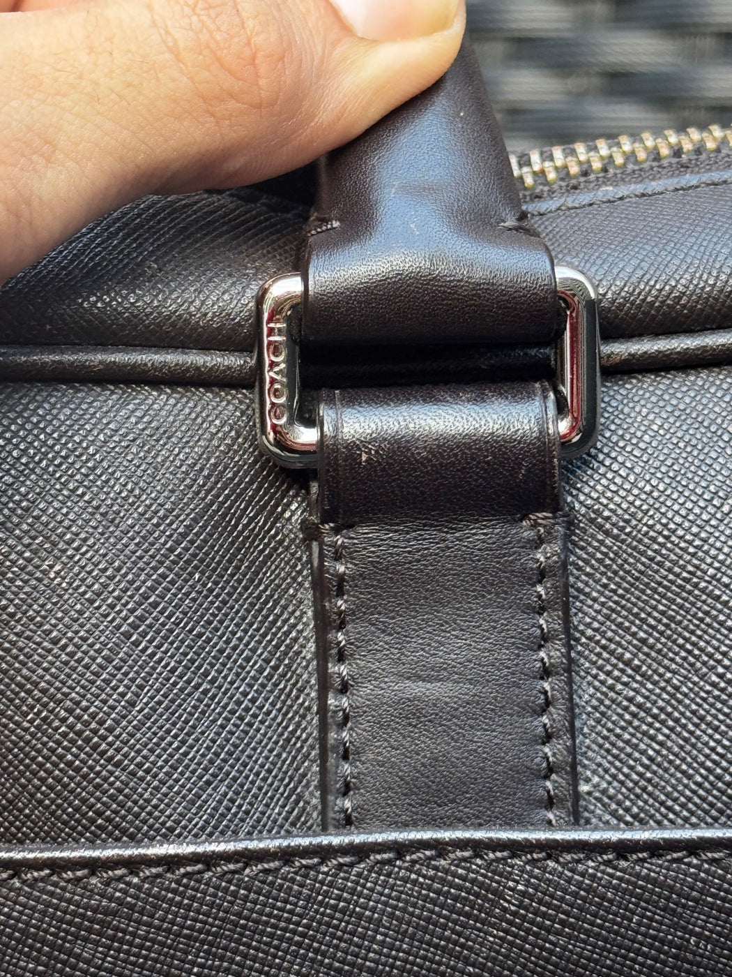 Coach Lexington Leather Business Brief