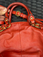 Coach Madison Leather Lindsey Satchel