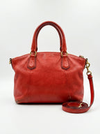 Coach Madison Leather Lindsey Satchel