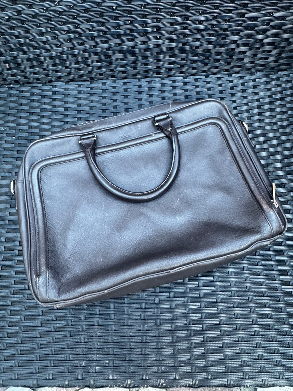 Coach Lexington Leather Business Brief